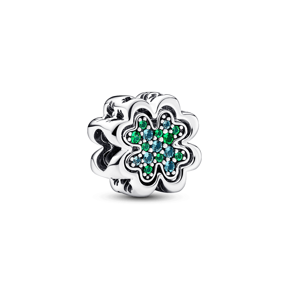 Charm Pandora Trébol de Cuatro Hojas Plata Esterlina