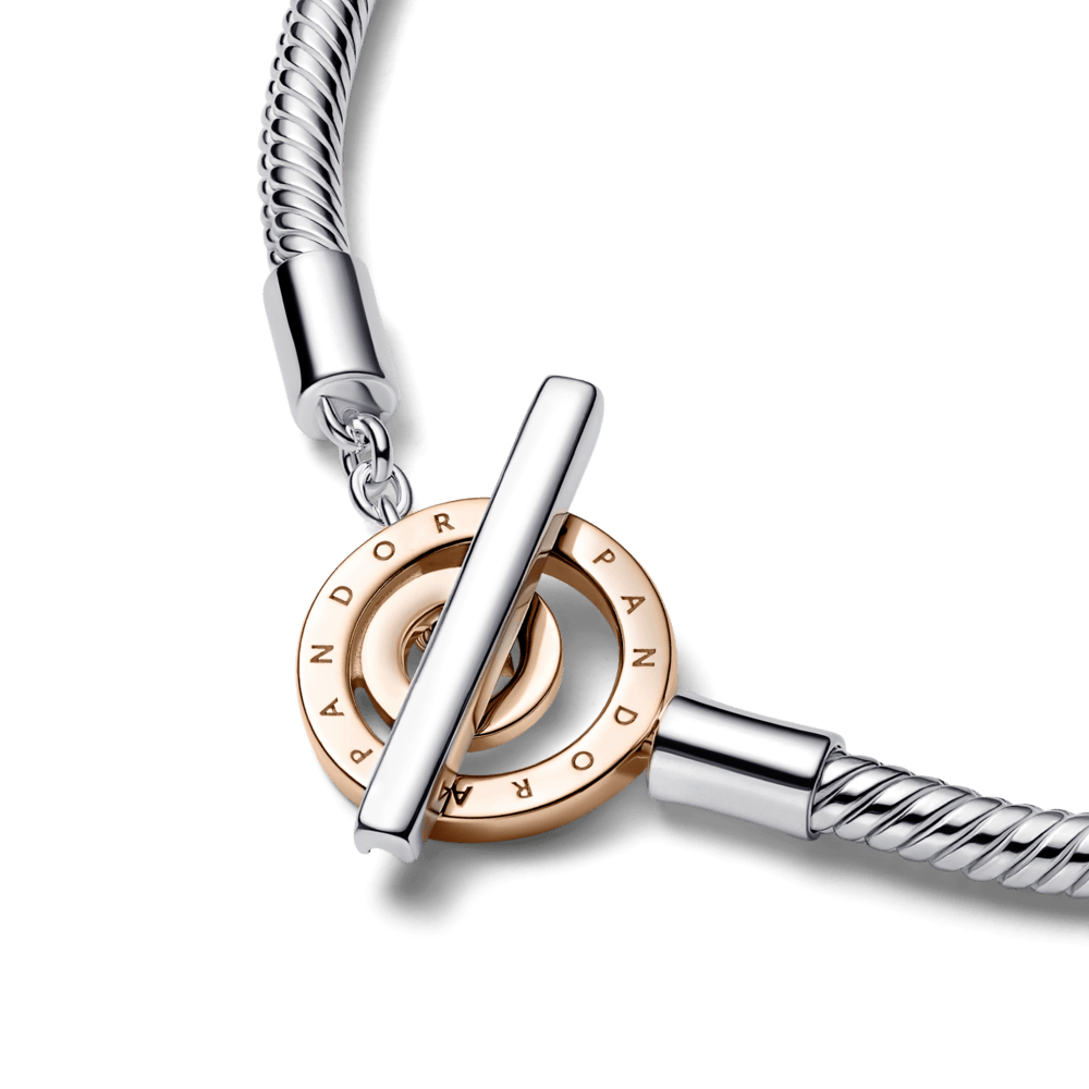 Pulsera Pandora Moments Barra-T Y 2 Chams Gratis.
