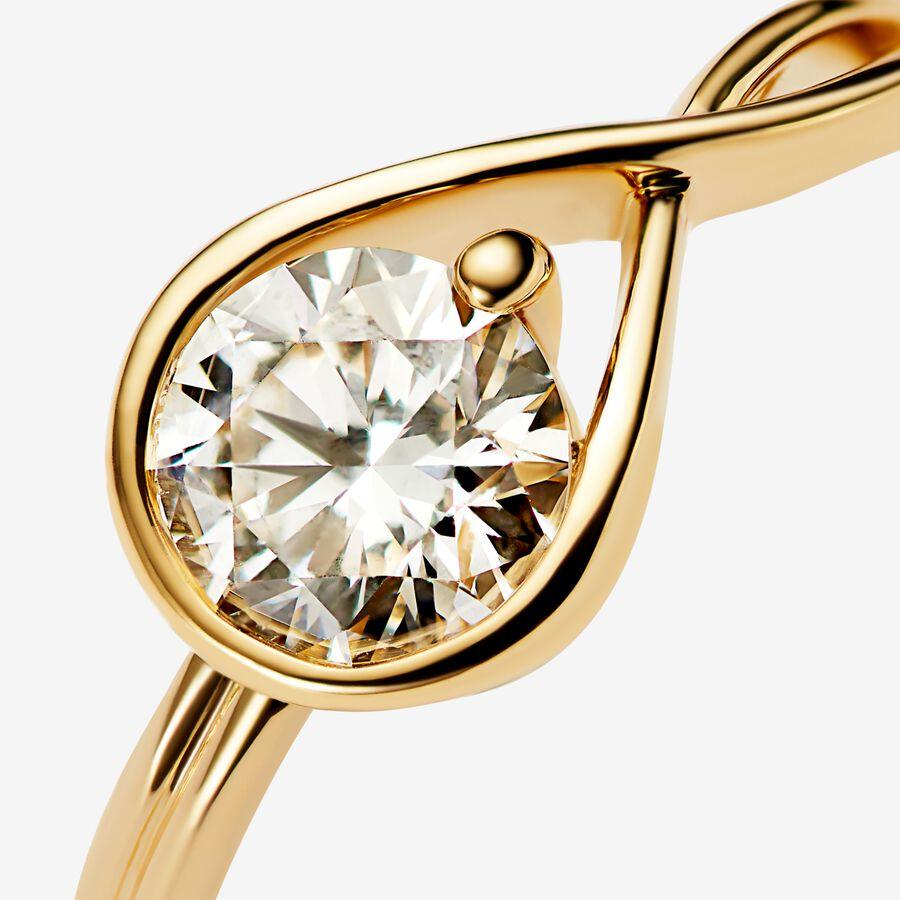Anillo Pandora Infinite en Oro Amarillo 14k