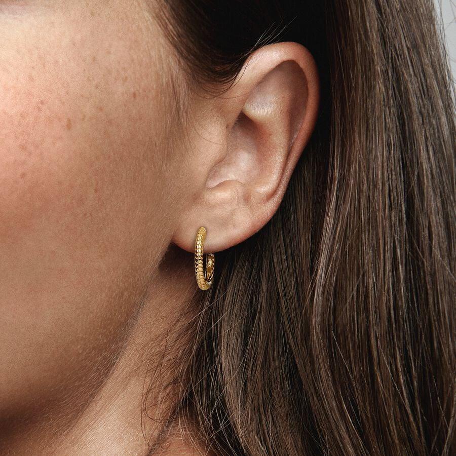 Pendientes de Aro Pandora Moments para Charm Pequeños - Jewelry Deals