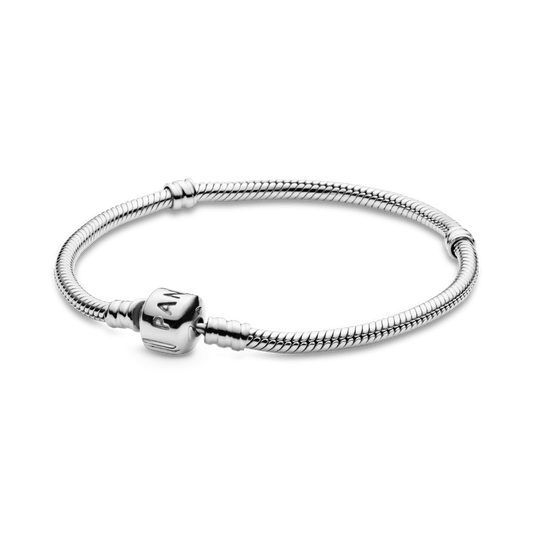 Brazalete cadena de serpiente con cierre Pandora Moments - Jewelry Deals