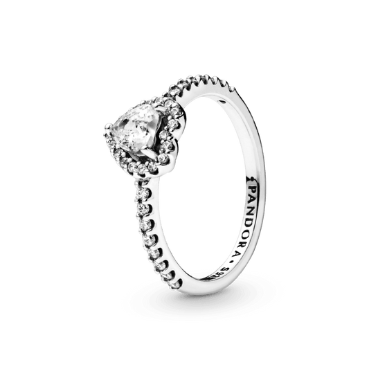 Anillo Corazón elevado Pandora En Plata Esterlina - Jewelry Deals