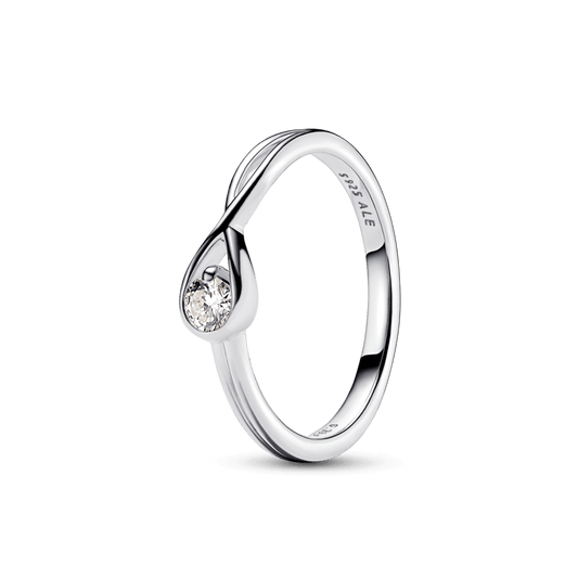Anillo Pandora Infinite En Plata y Circonita