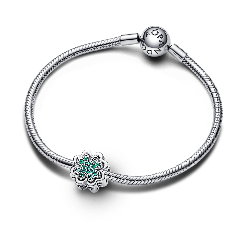 Charm Pandora Trébol de Cuatro Hojas Plata Esterlina
