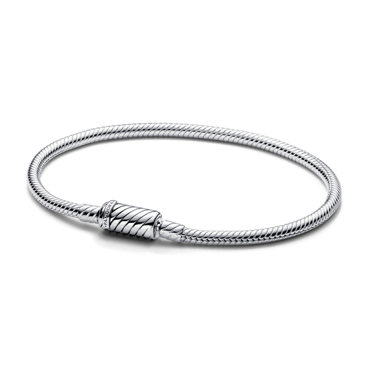 Pulsera Pandora Brazalete Cierre Deslizante Magnético y 2 Charms Gratis