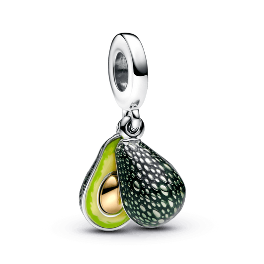 Charm Pandora Colgante Doble Aguacate En Plata Esterlina