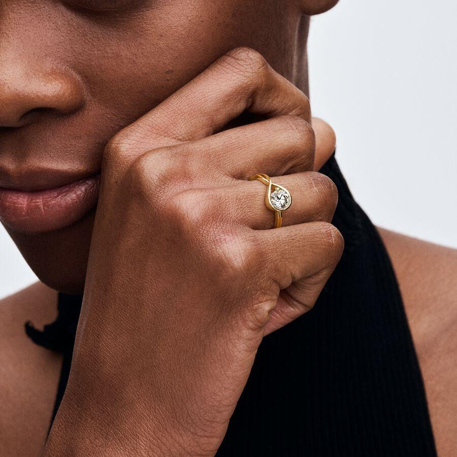 Anillo Pandora Infinite en Oro Amarillo 14k